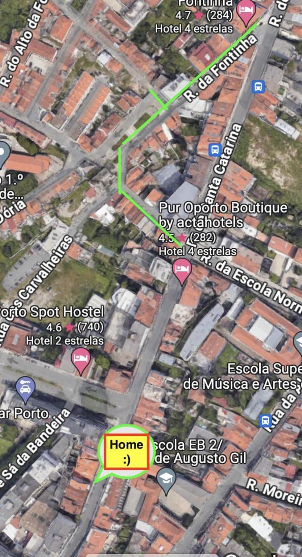 Oporto Downtown Leilighet Eksteriør bilde